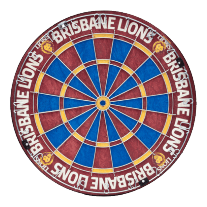 AFL Official AFL Dartboard AFL Team / Brisbane Lions Boards