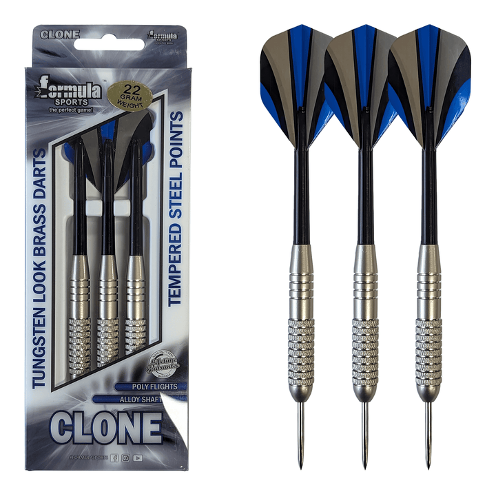 Formula Sports Clone - Brass Barrel Steel Tip Darts 22 Grams Darts