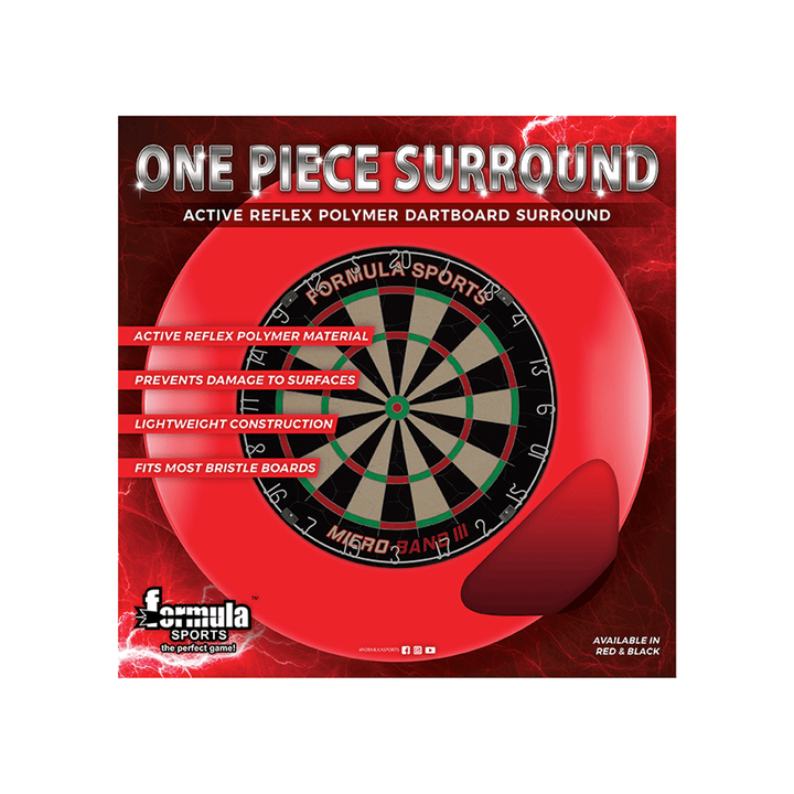 Formula Sports One Piece Dart Board Surround Boards