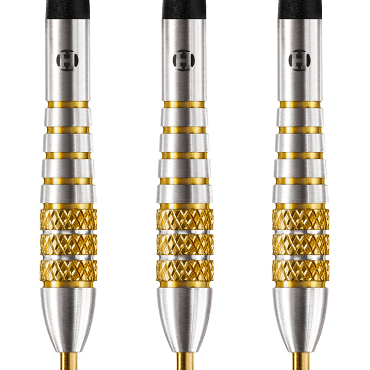 Harrows Boxer Bomb Gold Titanium Anniversary Edition - 90% Tungsten  Steel Tip Darts Darts