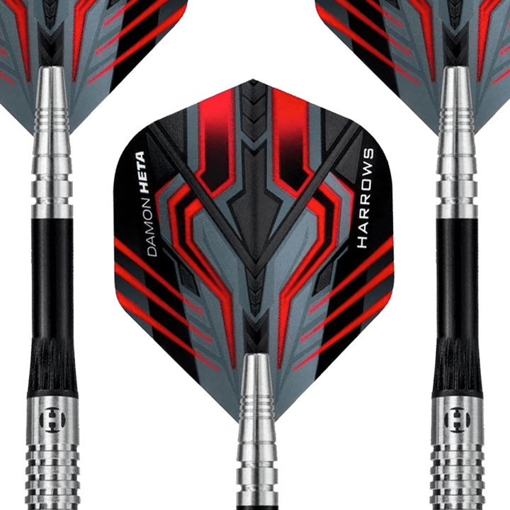 Harrows Damon Heta Natural - 90% Tungsten Steel Tip Darts Darts