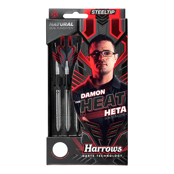 Harrows Damon Heta Natural - 90% Tungsten Steel Tip Darts Darts