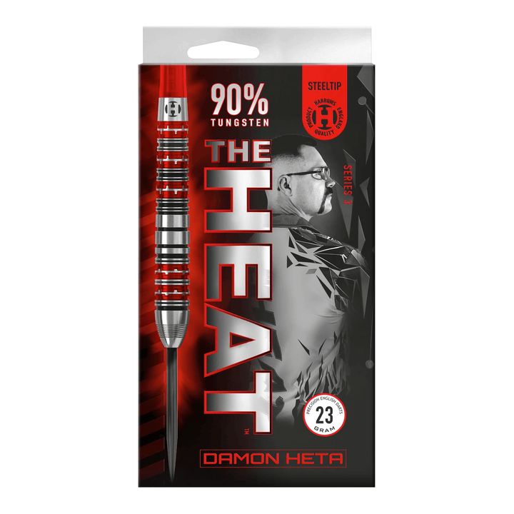 Harrows Damon Heta Series 3 - 90% Tungsten Steel Tip Darts Darts