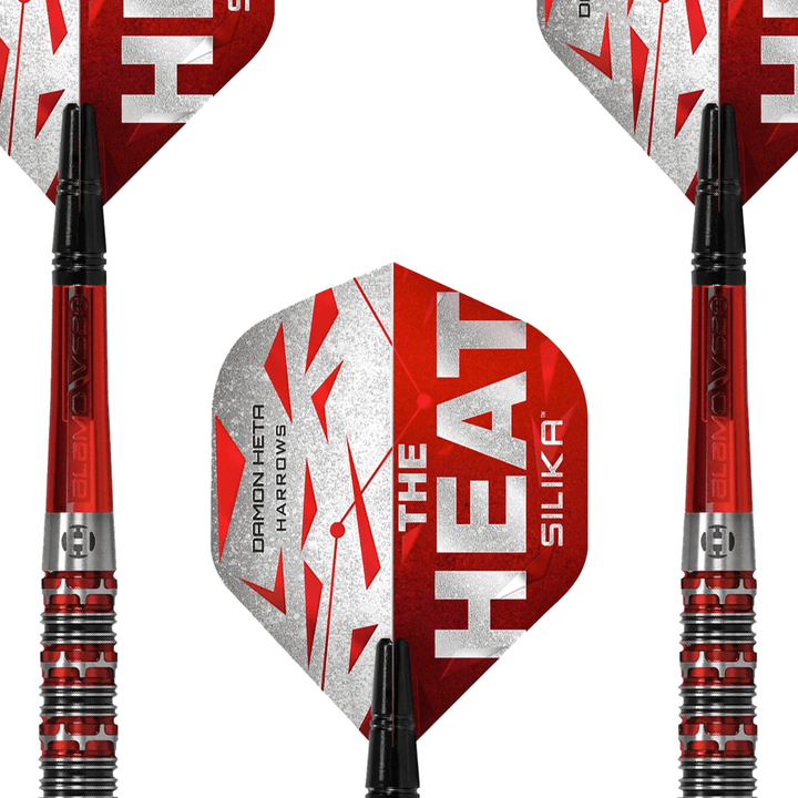 Harrows Damon Heta Series 3 - 90% Tungsten Steel Tip Darts Darts