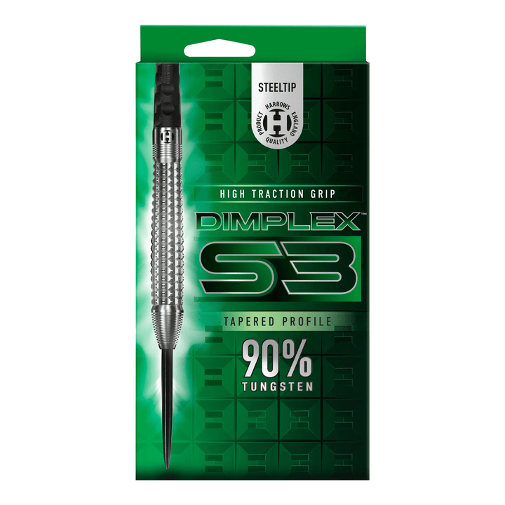 Harrows Dimplex S3 Tapered Profile - 90% Tungsten Steel Tip Darts Darts