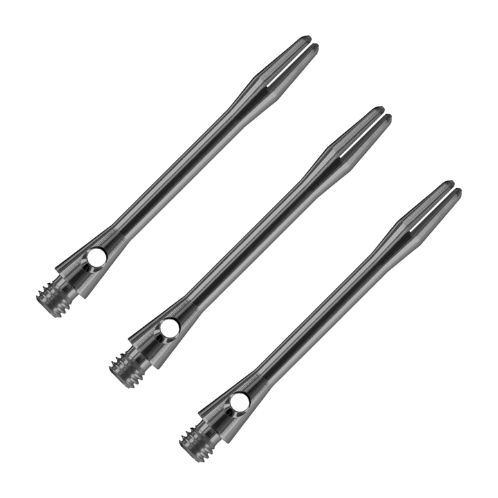 Harrows Keramic - Aerospare Alloy Dart Shafts Intermediate (41mm) / Gun Metal Shafts