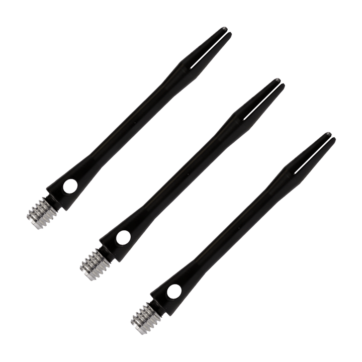 Harrows Keramic - Aerospare Alloy Dart Shafts Intermediate (41mm) / Matt Black Shafts