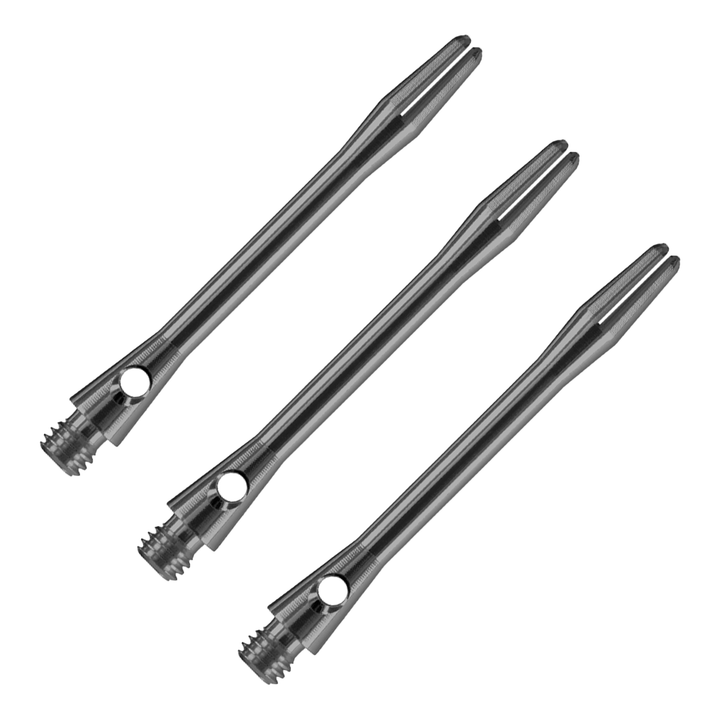 Harrows Keramic - Aerospare Alloy Dart Shafts Medium (47mm) / Gun Metal Shafts