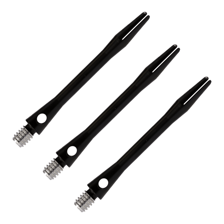 Harrows Keramic - Aerospare Alloy Dart Shafts Medium (47mm) / Matt Black Shafts