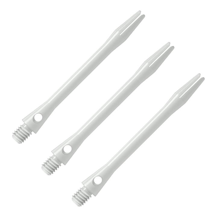 Harrows Keramic - Aerospare Alloy Dart Shafts Medium (47mm) / White Shafts