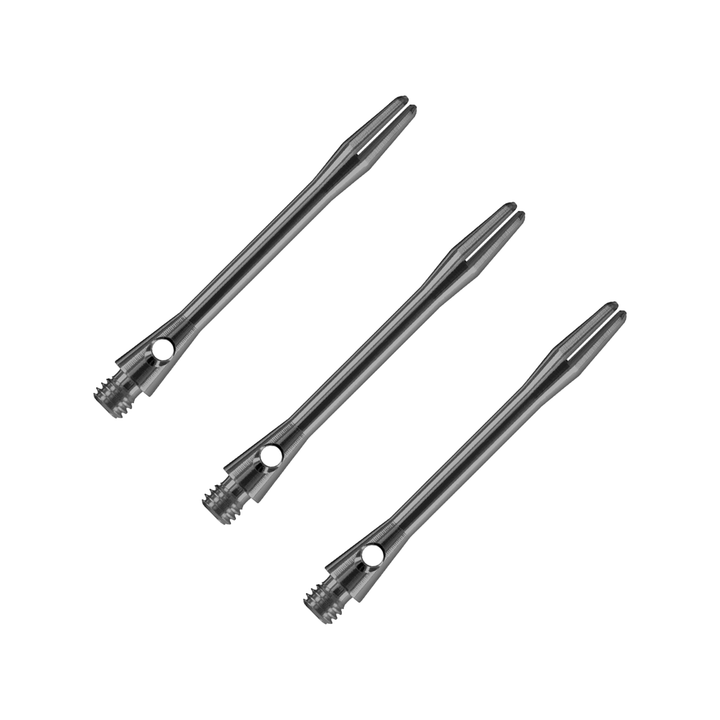 Harrows Keramic - Aerospare Alloy Dart Shafts Short (35mm) / Gun Metal Shafts