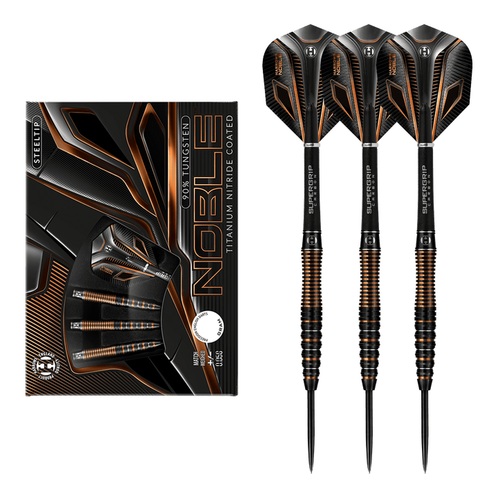 Harrows Noble 90% Tungsten Steel Tip Darts 21 Grams Darts