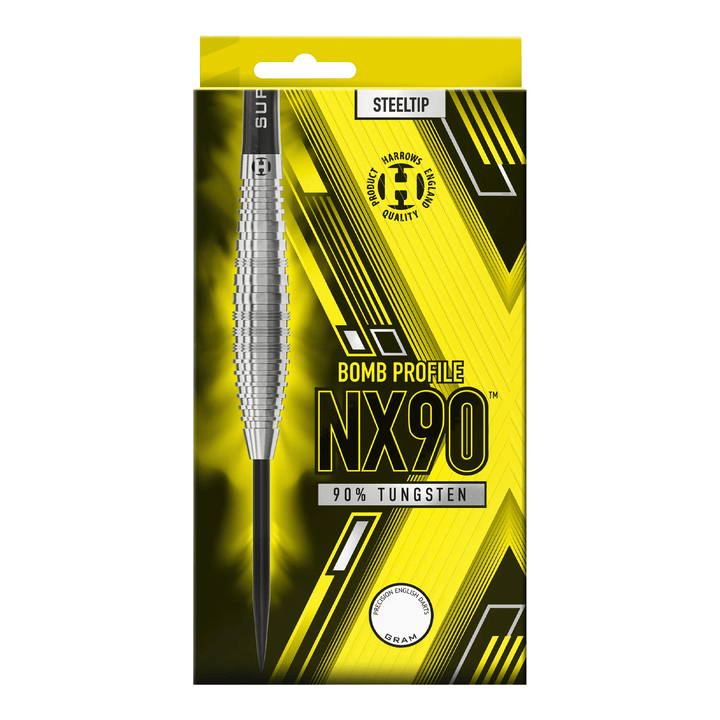 Harrows NX90 Bomb - 90% Tungsten Steel Tip Darts Darts