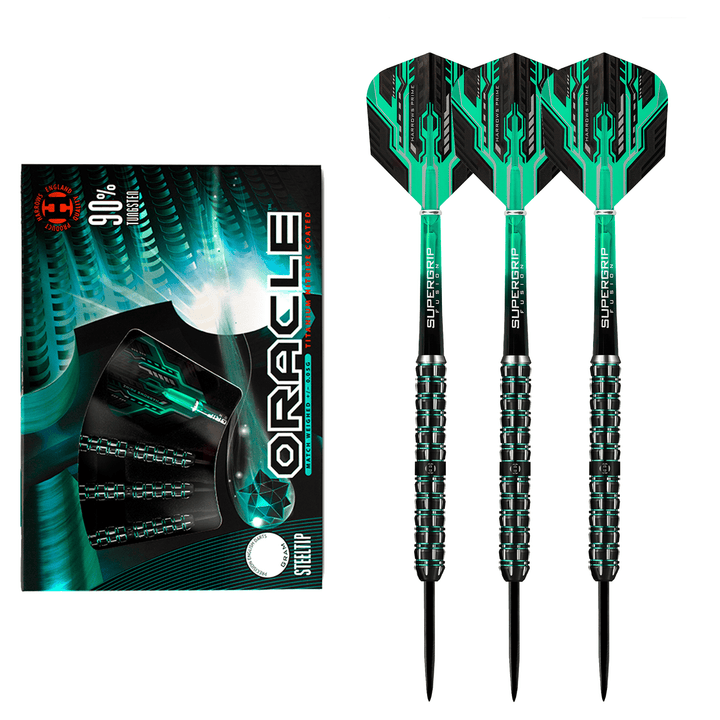 Harrows Oracle Steel Tip Darts - 90% Tungsten - 22 Grams Darts