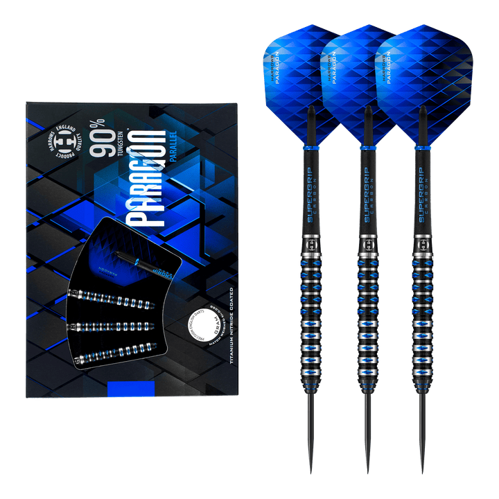 Harrows Paragon Steel Tip Darts - 90% Tungsten - 23 Grams Darts