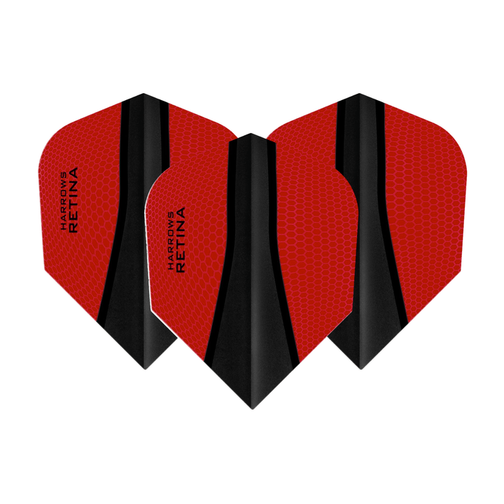 Harrows Retina X No. 6 Dart Flights Red Flights