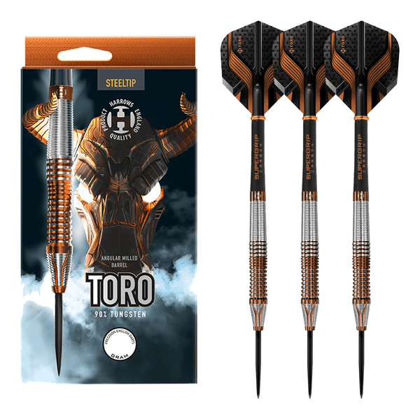 Harrows Toro - 90% Tungsten Steel Tip Darts 21 Grams Darts