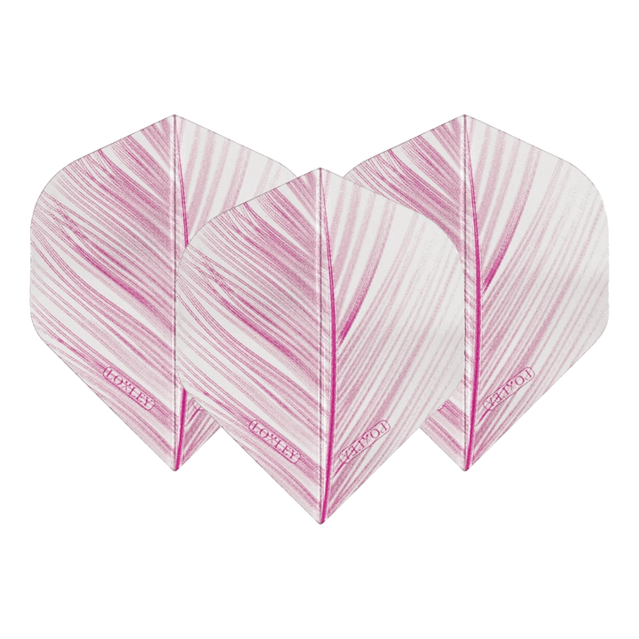 Loxley Feather - Dart Flights Standard / Transparent Pink Flights