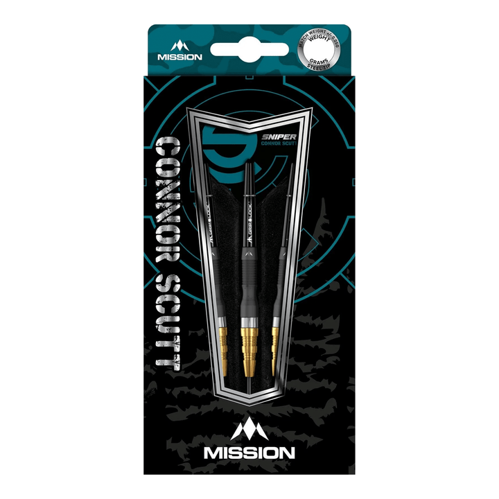 Mission Conor Scrutt Sniper - 90% Tungsten Steel Tip Darts Darts