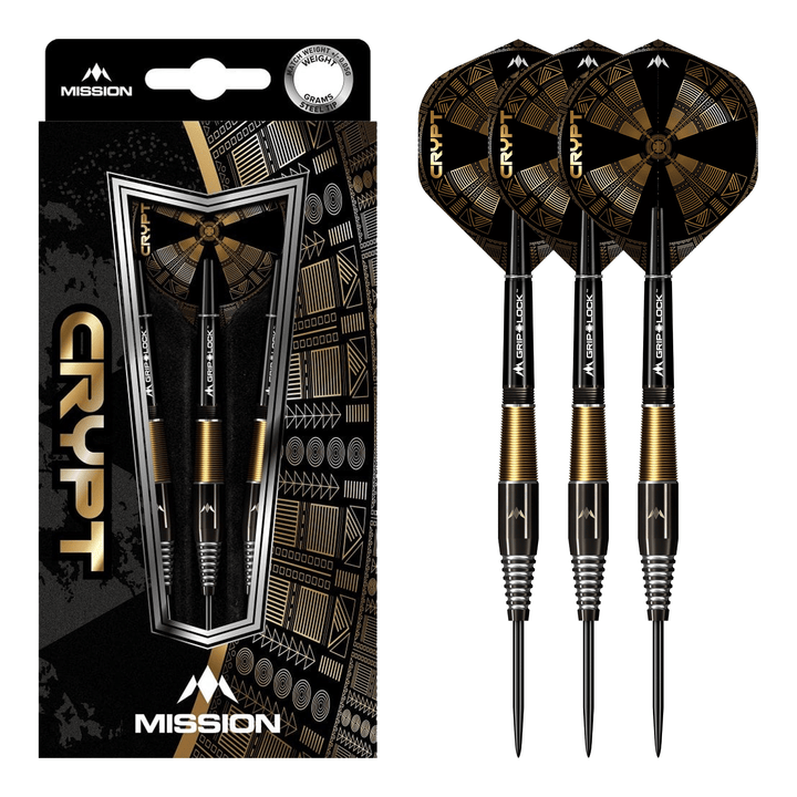 Mission Crypt M2 - 90% Tungsten Steel Tip Darts Darts