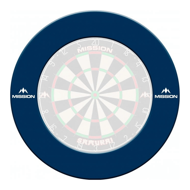 Mission Heavy Duty Dartboard Surround Blue Boards