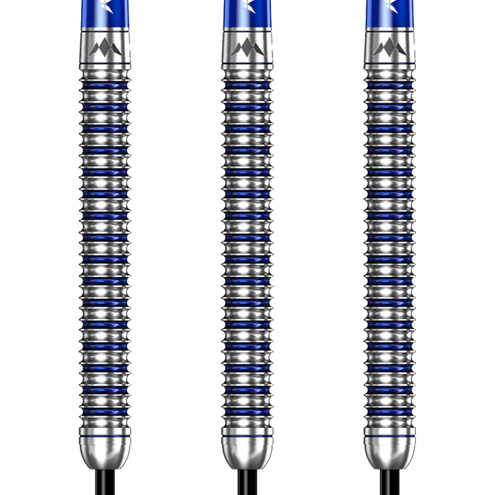 Mission Josh Rock Silver & Blue - 95% Tungsten Steel Tip Darts Darts