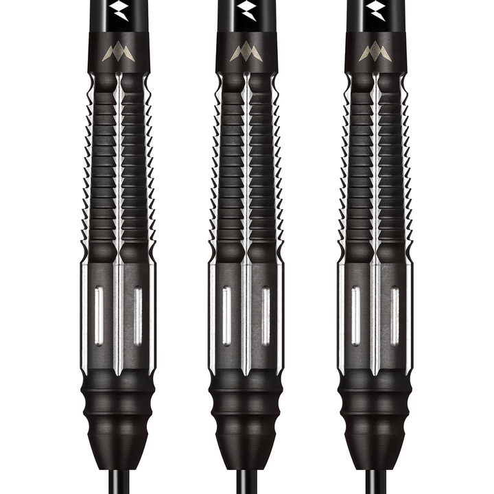 Mission Kuro M4 Rear Taper Steel Tip Darts - 95% Tungsten - 21 Grams Darts