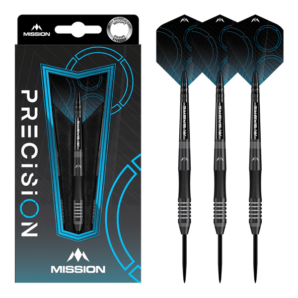 Mission Precision - 90% Tungsten Steel Tip Darts 23 Grams Darts