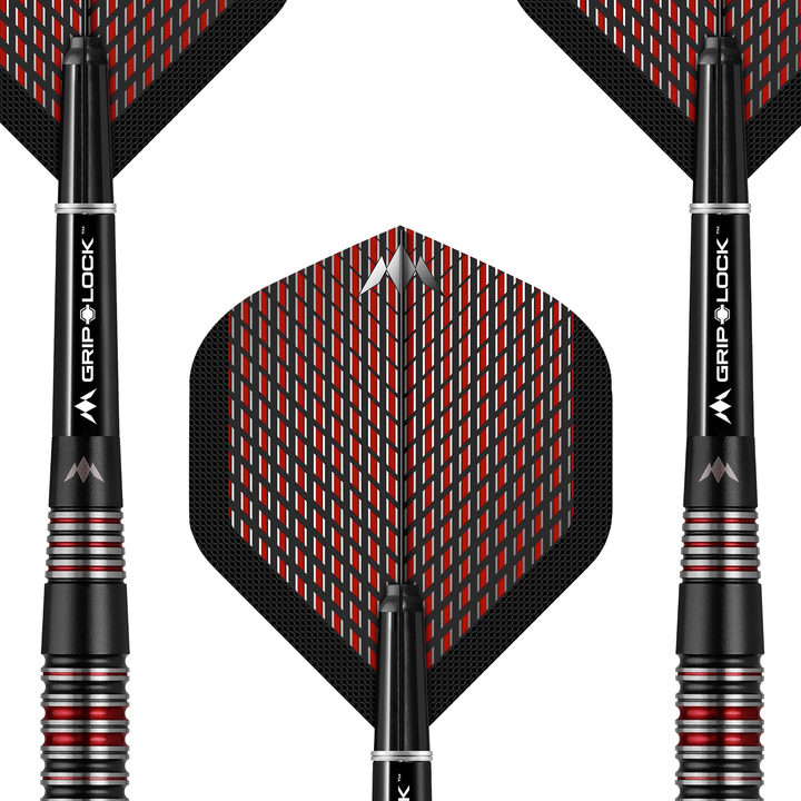 Mission Red Dawn M2 - 90% Tungsten Steel Tip Darts Darts