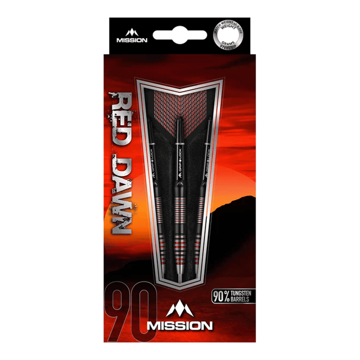 Mission Red Dawn M4 - 90% Tungsten Steel Tip Darts Darts