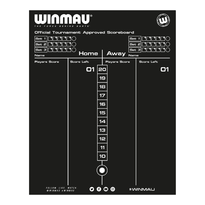 Mission Tournament Drywipe Scoreboard Accessories