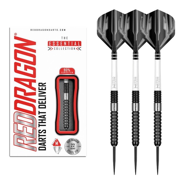 Red Dragon Carnage 2 - 90% Tungsten Steel Tip Darts 22 Grams Darts