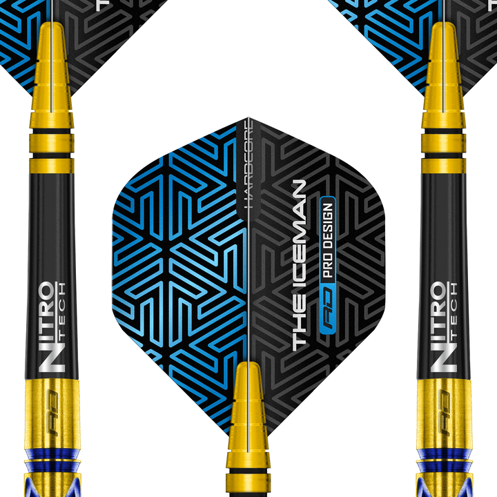 Red Dragon Gerwyn Price Avalanche Gold - 90% Tungsten Steel Tip Darts Darts