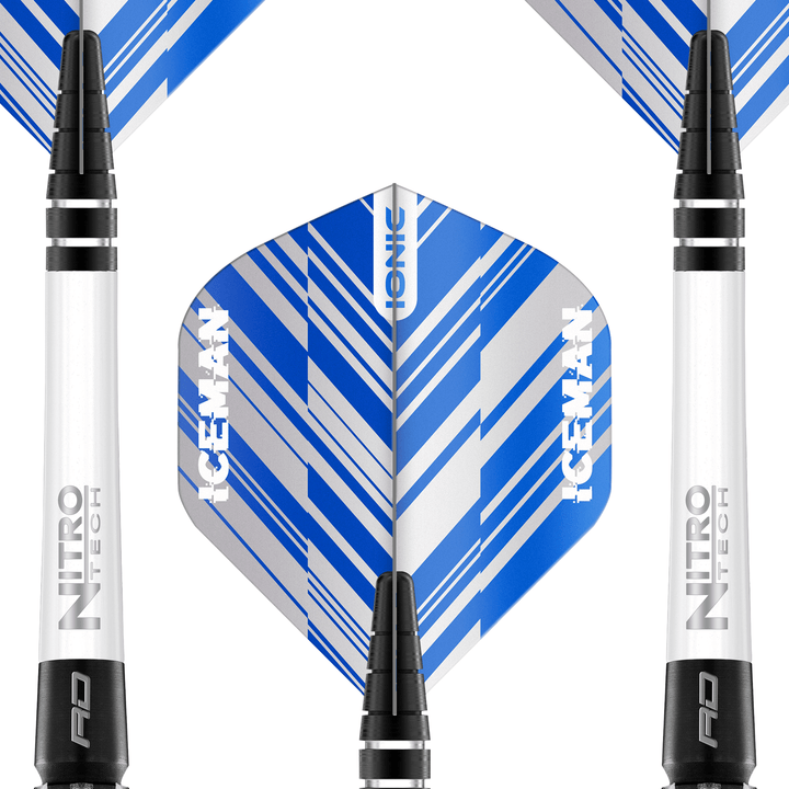 Red Dragon Gerwyn Price Blue Ice Special Edition - 90% Tungsten Steel Tip Darts Darts