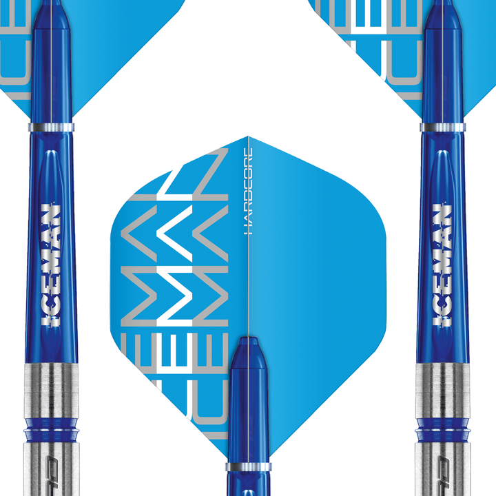 Red Dragon Gerwyn Price Iceman Challenger - 85% Tungsten Steel Tip Darts Darts