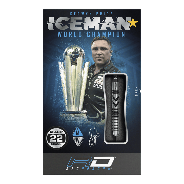 Red Dragon Gerwyn Price Thunderbolt - 90% Tungsten Steel Tip Darts Darts