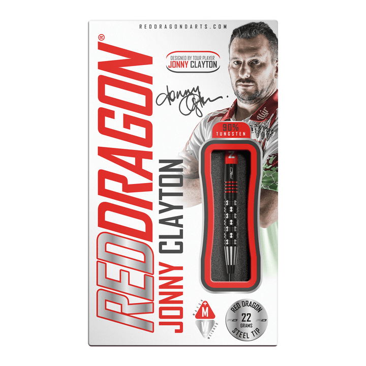 Red Dragon Jonny Clayton Premier League Special Edition - 90% Tungsten Steel Tip Darts Darts