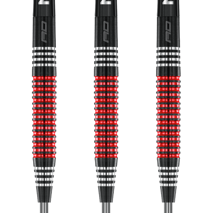 Red Dragon Jonny Clayton Special Edition Steel Tip Darts - 90% Tungsten - 22 Grams Darts