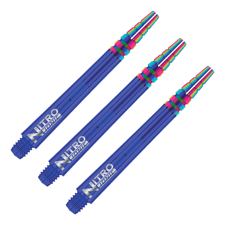 Red Dragon Nitrotech Ionic - Polycarbonate Dart Shafts Blue / Medium (42mm) Shafts