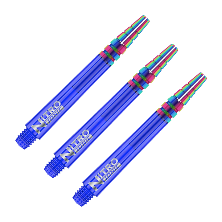 Red Dragon Nitrotech Ionic - Polycarbonate Dart Shafts Intermediate (39mm) / Blue Shafts