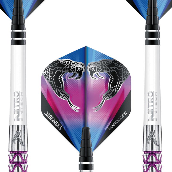 Red Dragon Peter Wright Vyper Steel Tip Darts - 90% Tungsten - 20 Grams Darts