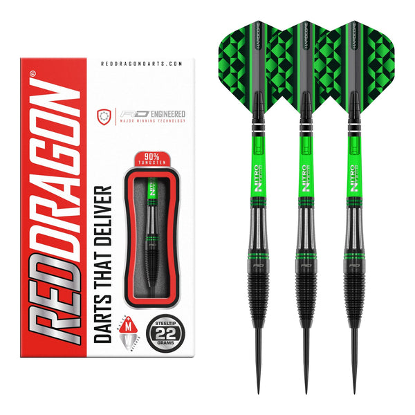 Red Dragon Slipstream - 90% Tungsten Steel Tip Darts 22 Grams Darts