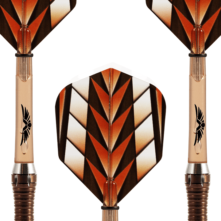 Shot Tribal Weapon 1 Series Steel Tip Darts - 90% Tungsten - 21 Grams Darts