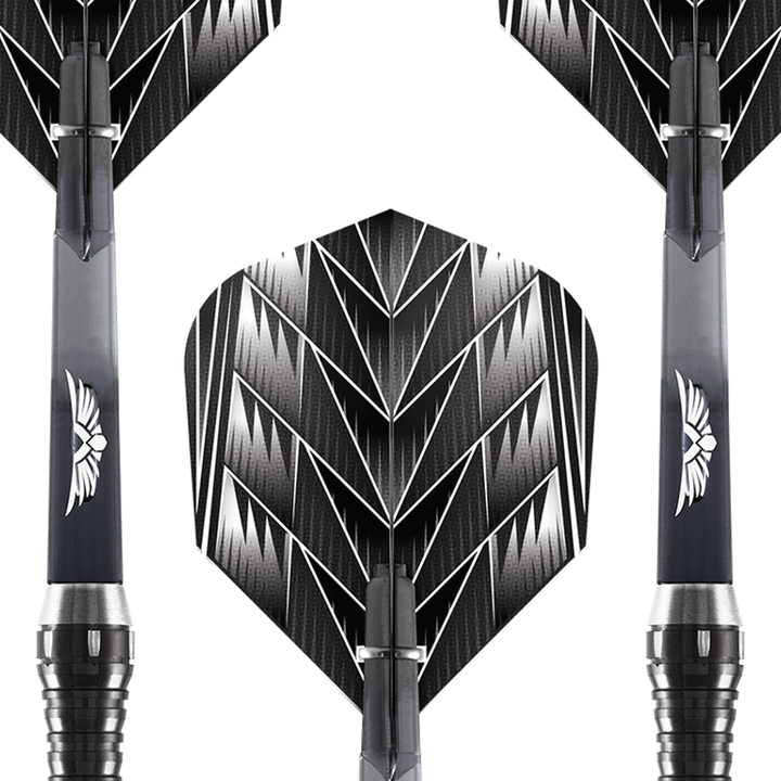 Shot Tribal Weapon 4 Series Steel Tip Darts - 90% Tungsten - 22 Grams Darts