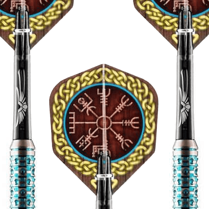 Shot Viking Drakkar Steel Tip Darts - 90% Tungsten - 23 Grams Darts