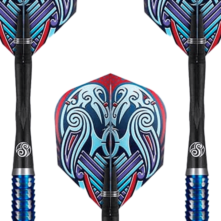 Shot Viking Raven Steel Tip Darts - 90% Tungsten - 22 Grams Darts