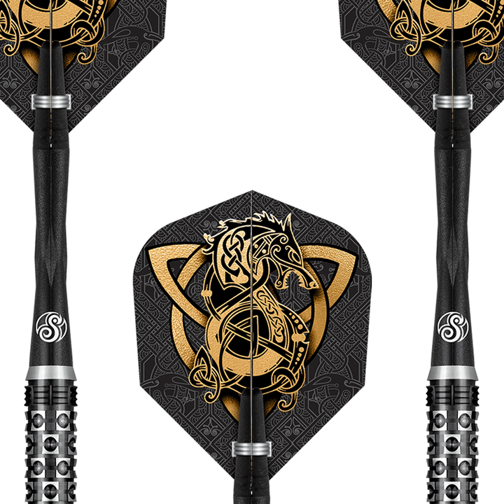 Shot Viking Wolf - 90% Tungsten Steel Tip Darts Darts