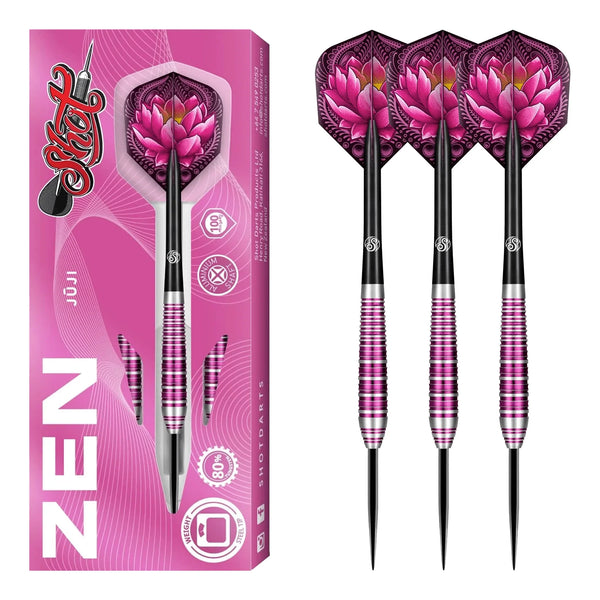 Shot Zen Juji - 80% Tungsten Steel Tip Darts 23 Grams Darts