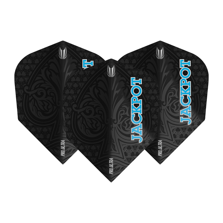 Target Adrian Lewis G4 Pro Ultra No. 6 Dart Flights Black/Blue Flights