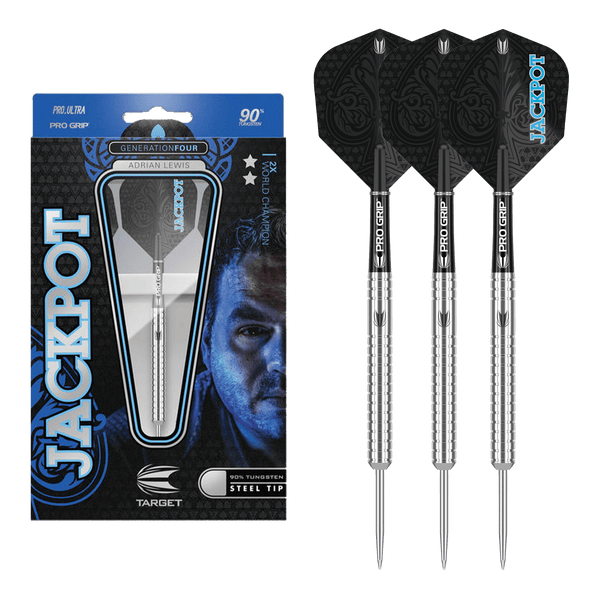 Target Adrian Lewis Gen 4 90% Tungsten Nickel Tip Darts 22 Grams Darts